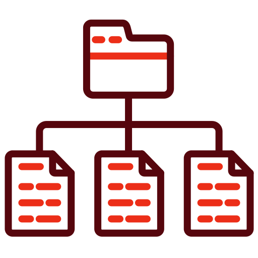 datos estructurados icono gratis