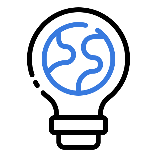 Light bulb free icon