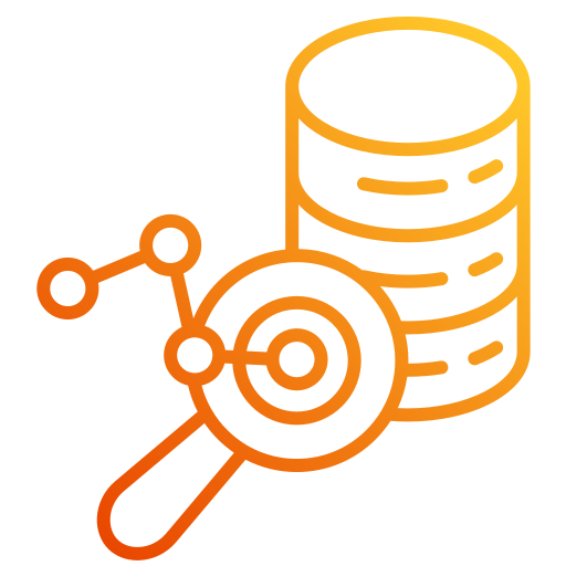 análisis de los datos icono gratis