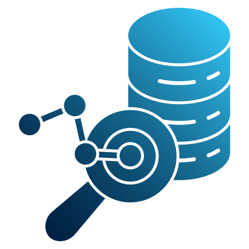 análisis de los datos icono gratis