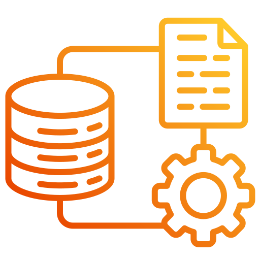 transformación de datos icono gratis