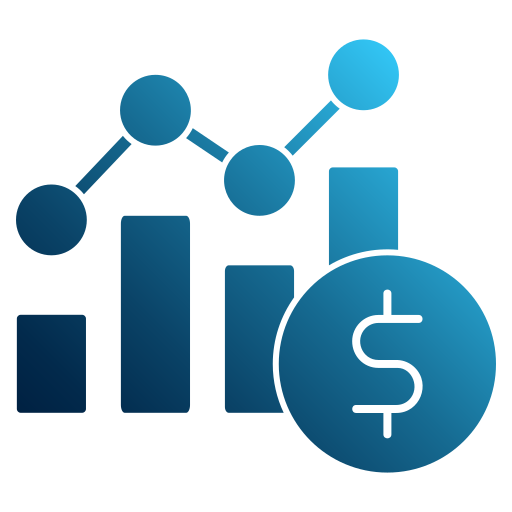 ganancia icono gratis