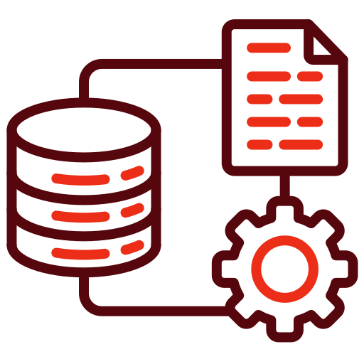 transformación de datos icono gratis