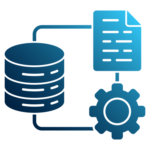 transformación de datos icono gratis