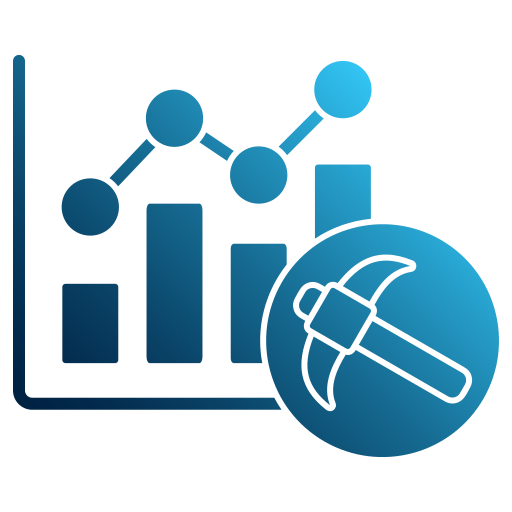 procesamiento de datos icono gratis