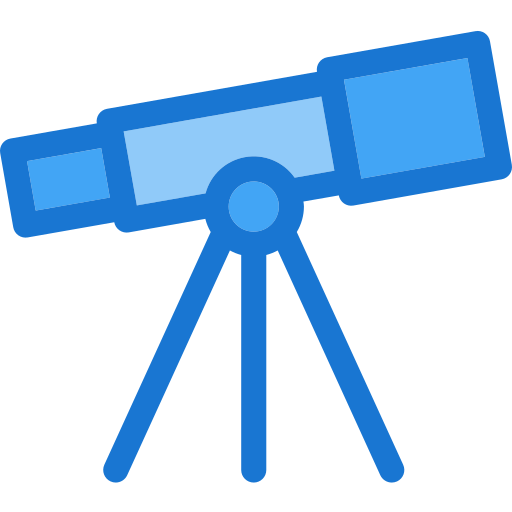 Telescope free icon Telescope free icon