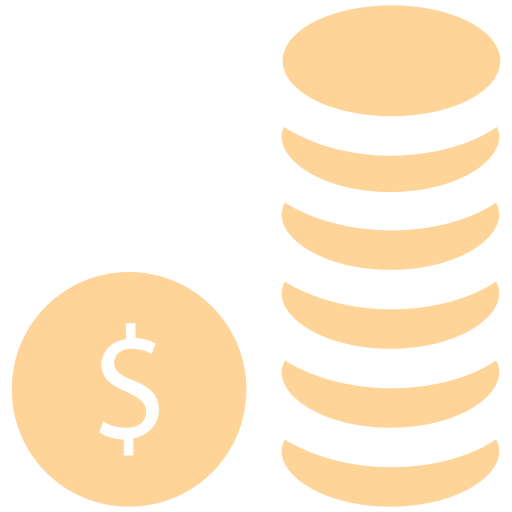 monedas icono gratis