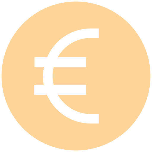 euro icono gratis