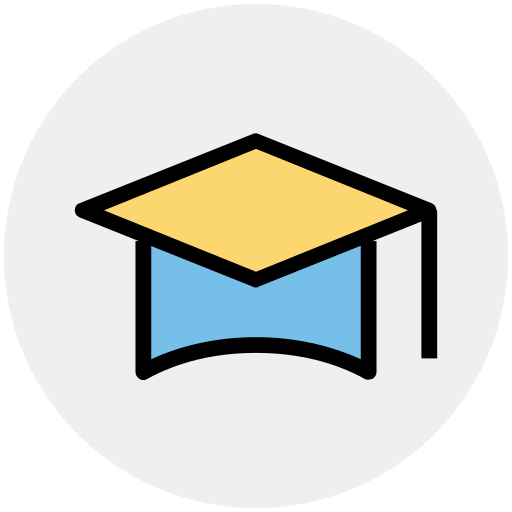 graduación icono gratis