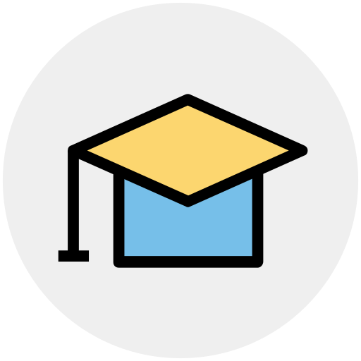 graduación icono gratis