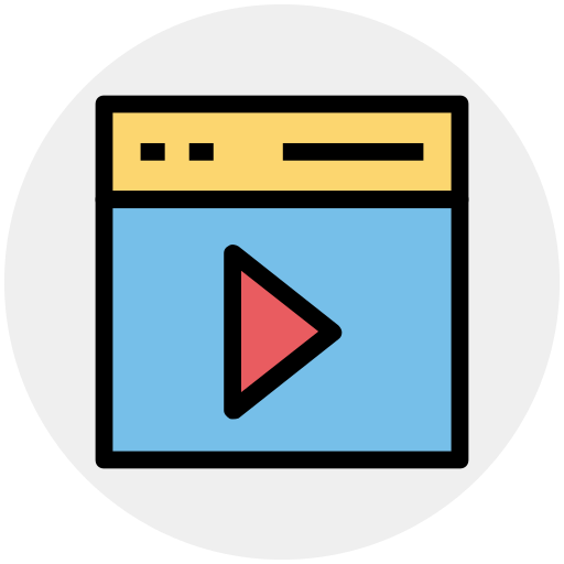 Video free icon