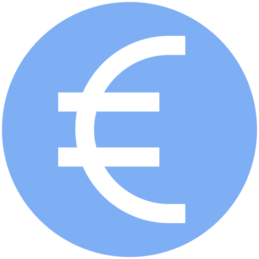 euro icono gratis