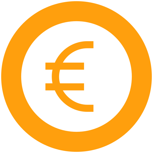 euro icono gratis