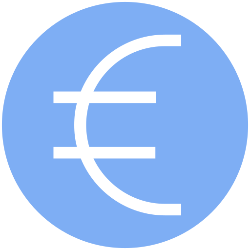 euro icono gratis