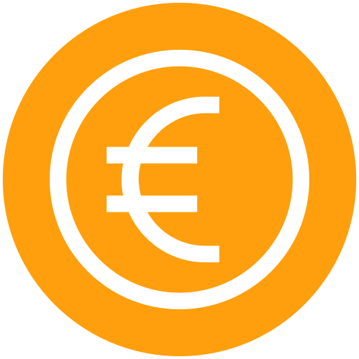 euro icono gratis