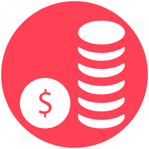 monedas icono gratis