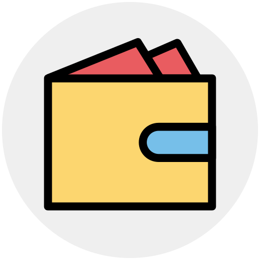 portefeuille Icône gratuit
