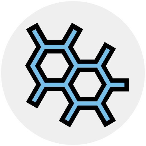 hexágonos icono gratis