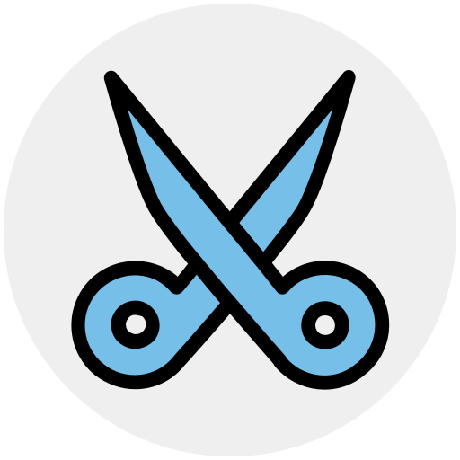 corte grátis ícone