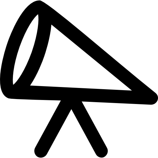 Telescope free icon