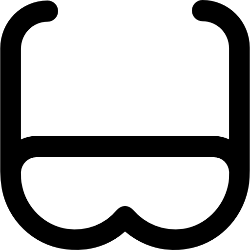 lentes de seguridad icono gratis