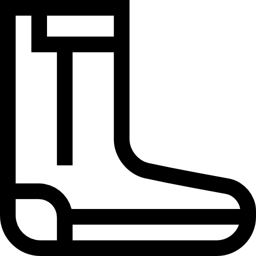 Boot Basic Straight Lineal icon