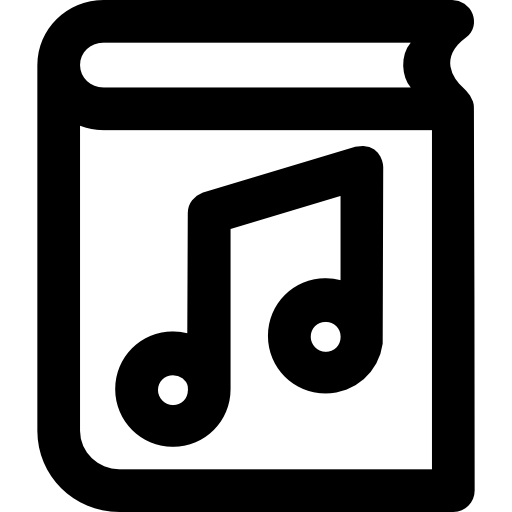 Book - Free music icons