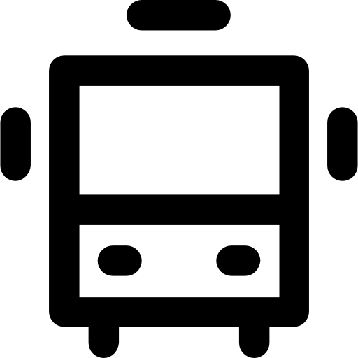 Bus Vector Market Bold Rounded icon