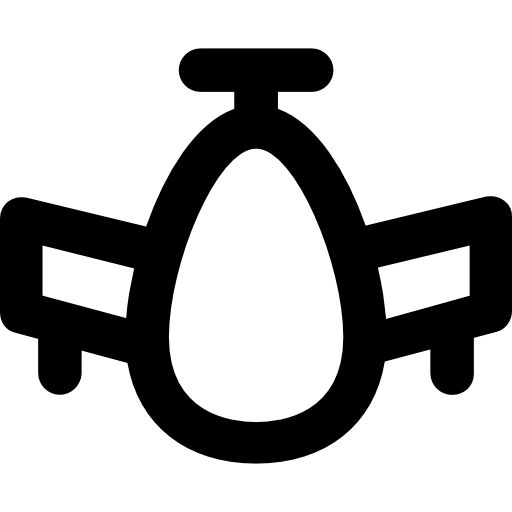 avión icono gratis