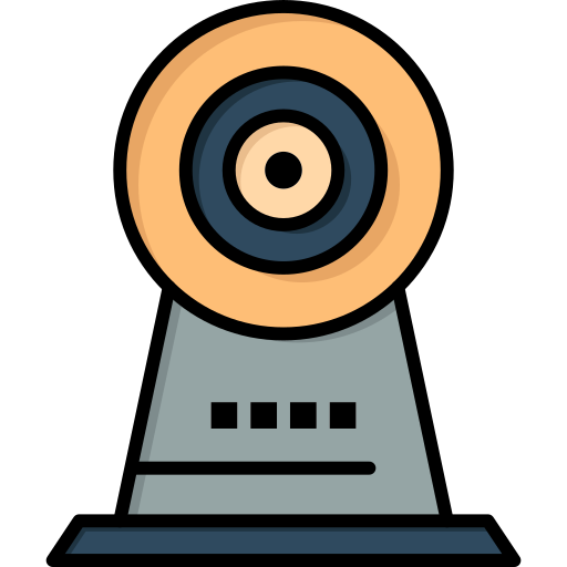 Cámara web icono gratis