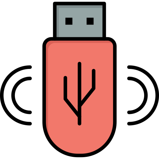 Una unidad flash USB icono gratis