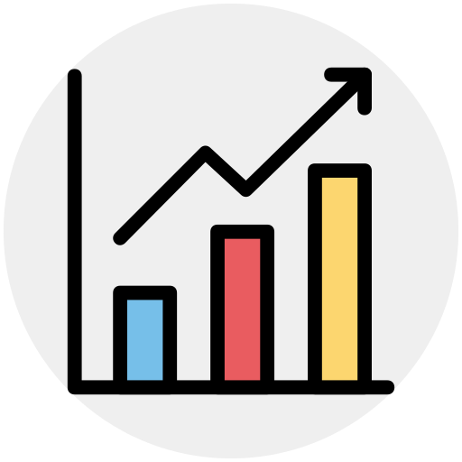 Chart free icon
