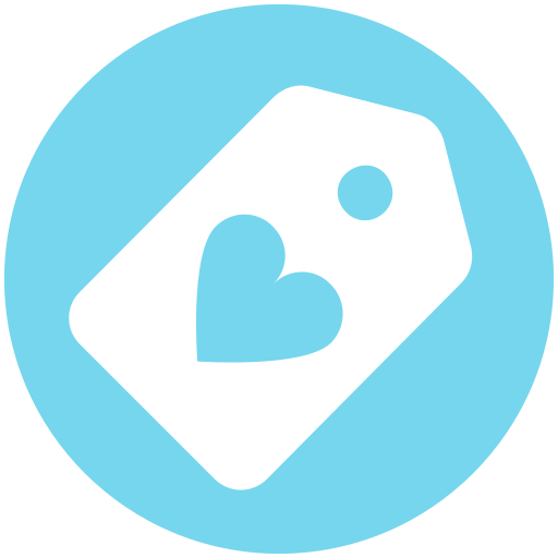 etiqueta icono gratis