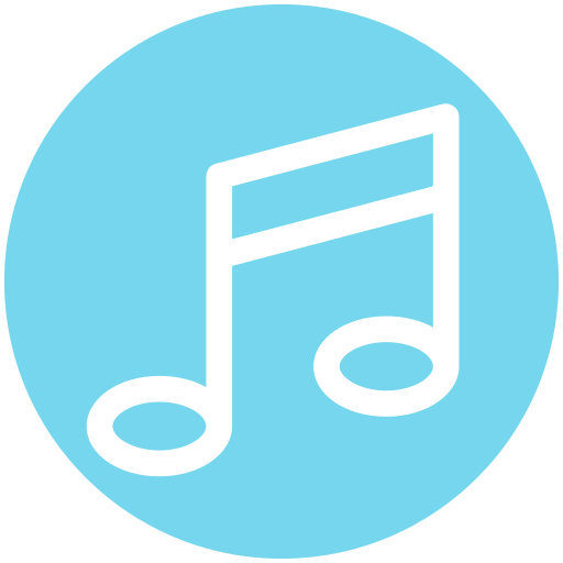 signo de música icono gratis