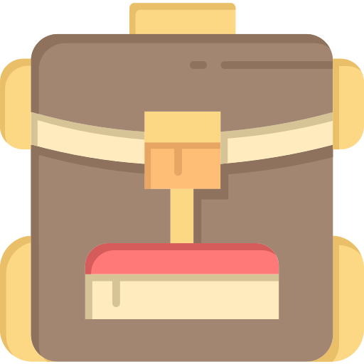 Backpack free icon