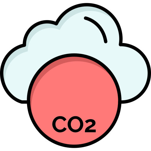 Co2 icono gratis