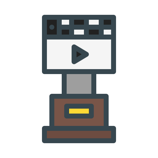 premio de cine icono gratis