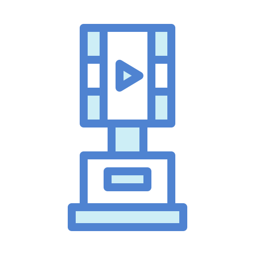 premio de cine icono gratis