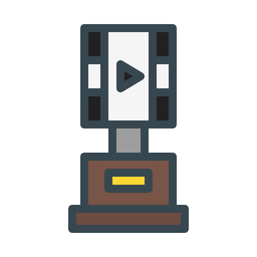 premio de cine icono gratis