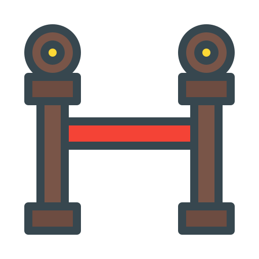 Red carpet free icon