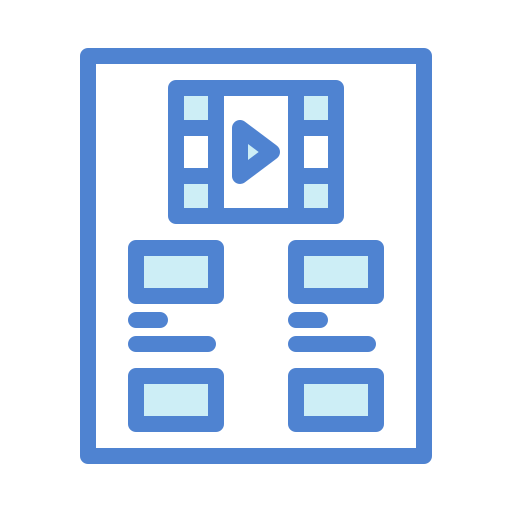 tablero de historia icono gratis