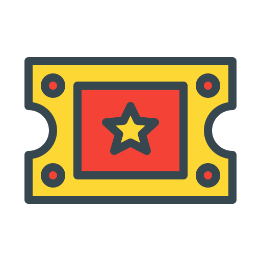 Ticket free icon
