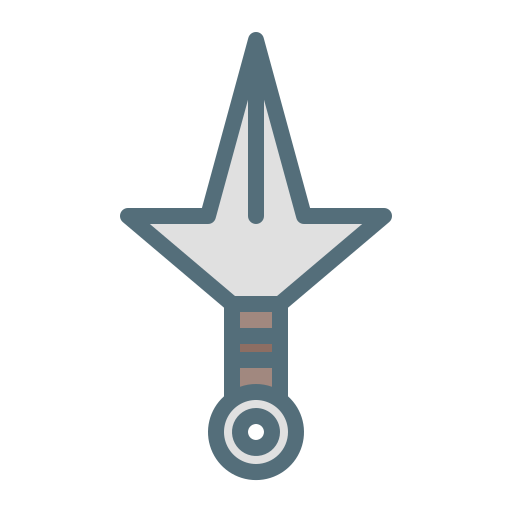 kunai icono gratis