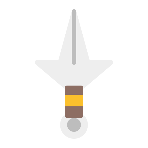 kunai icono gratis