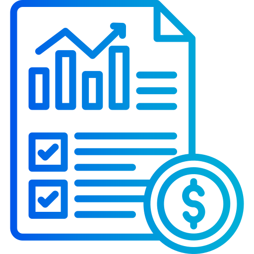 planificacion financiera icono gratis