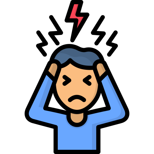 estrés icono gratis