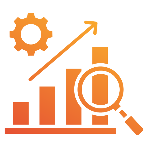 tabla de crecimiento icono gratis