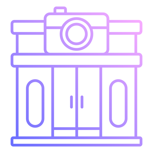 estudio fotográfico icono gratis