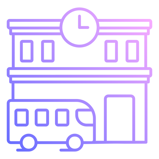Bus station free icon Bus station free icon