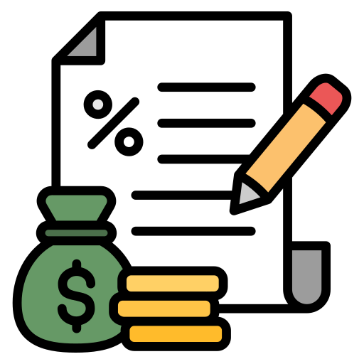 préstamo icono gratis